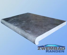 Zwembadrand Chinees Hardsteen Gezoet 50x35x3-5 cm medium