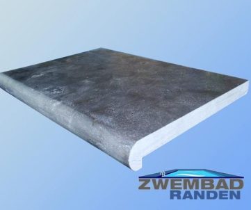 Zwembadrand Chinees Hardsteen Gezoet 50x35x3-5 cm