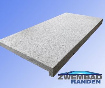 Zwembadrand Graniet Grijs G603 Tegels recht 80x40x3-5cm zwembadrand