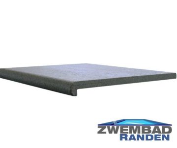 Zwembadrand Graniettegel 50x35x2-4cm recht